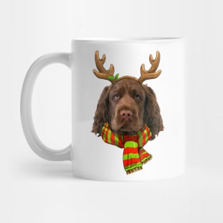 Merry Xmas Sussex Spaniel Dog Christmas Dog Lover Mug